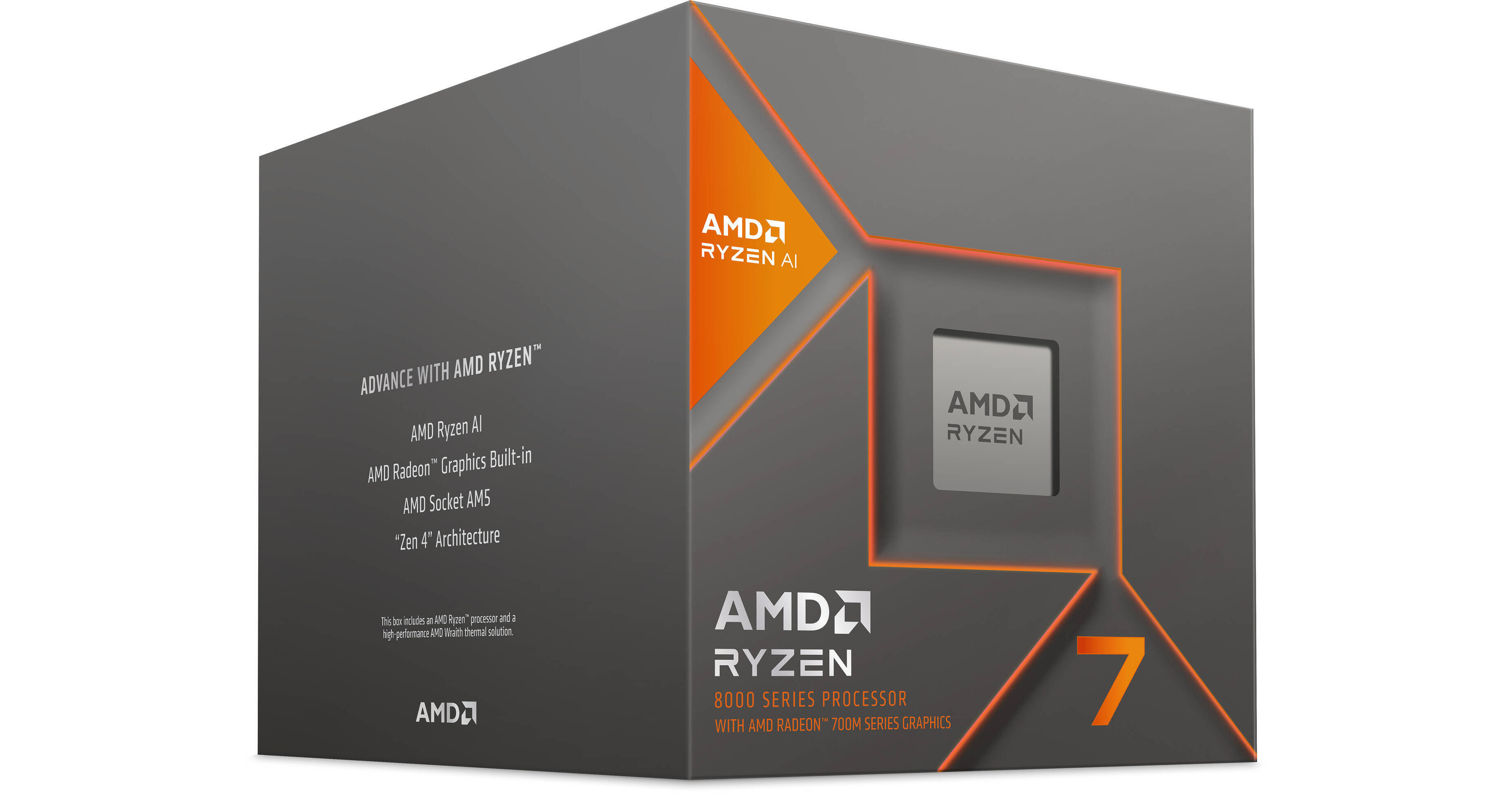 AMD Ryzen 7 7800X3D BOXED view 2